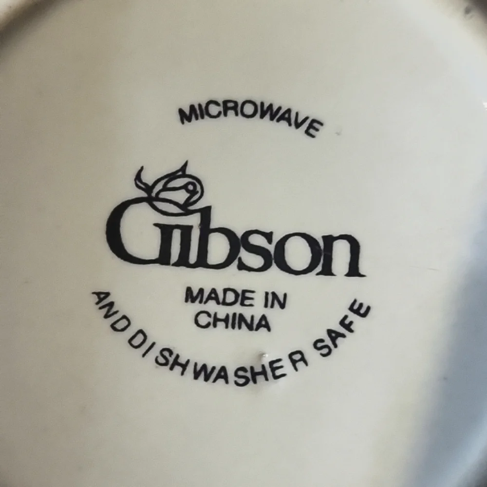 Vtg Roseland By GIBSON DESIGNS Coffee Tea Creamer Pitcher Stoneware